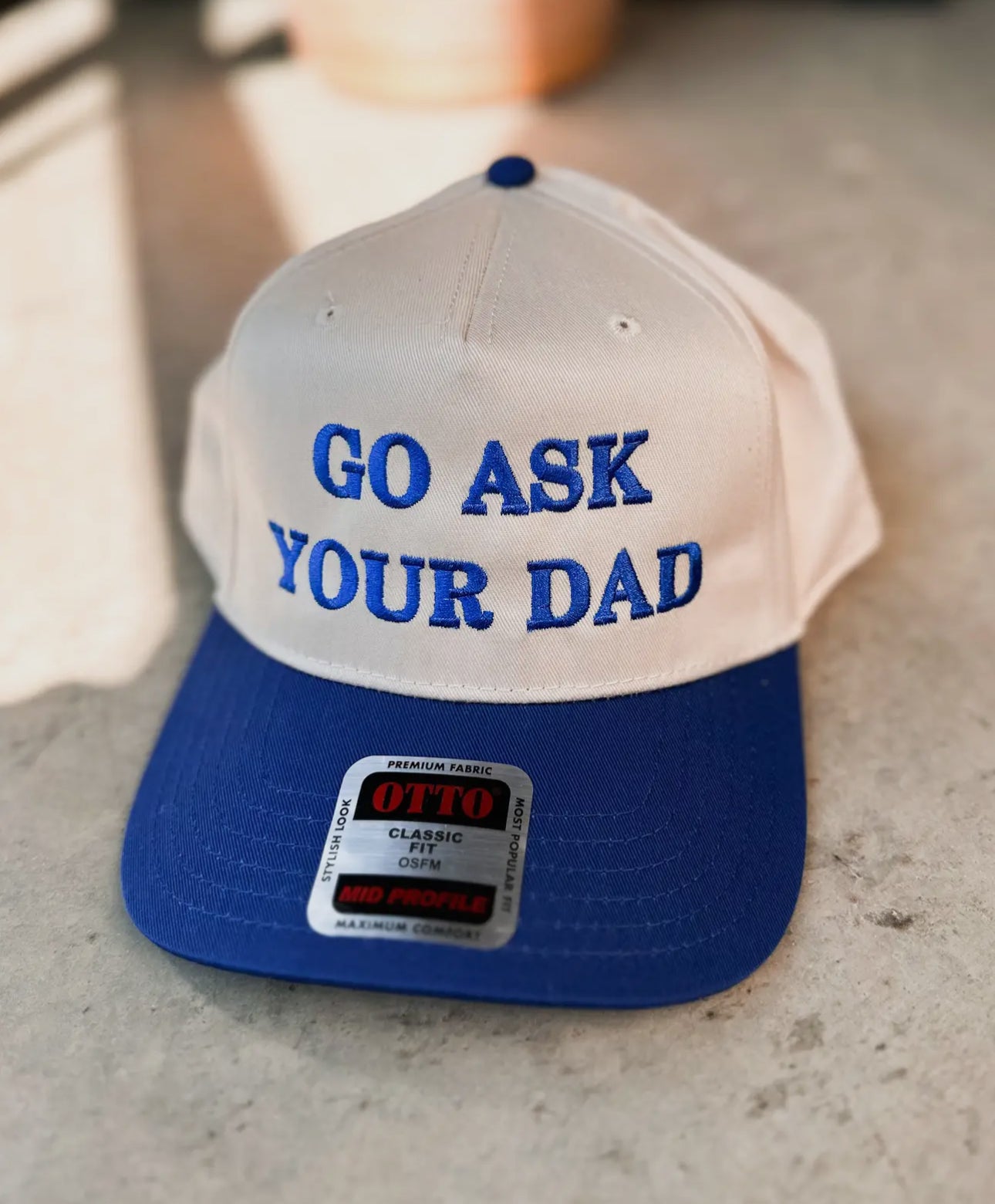 Go Ask Your Dad Hat | Everyday Mom Life Trucker Cap