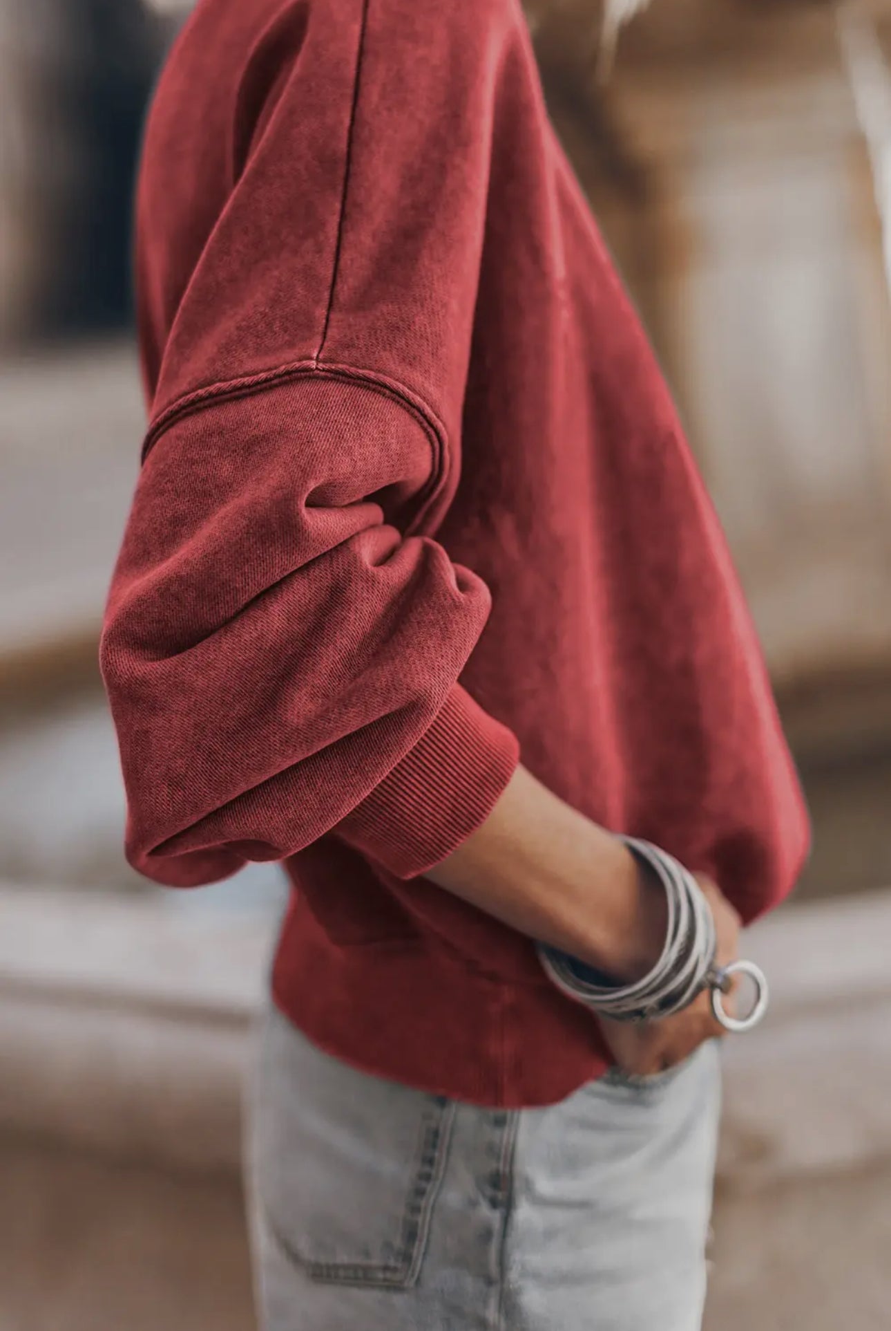 Dusty Terra Oversized Sweatshirt
