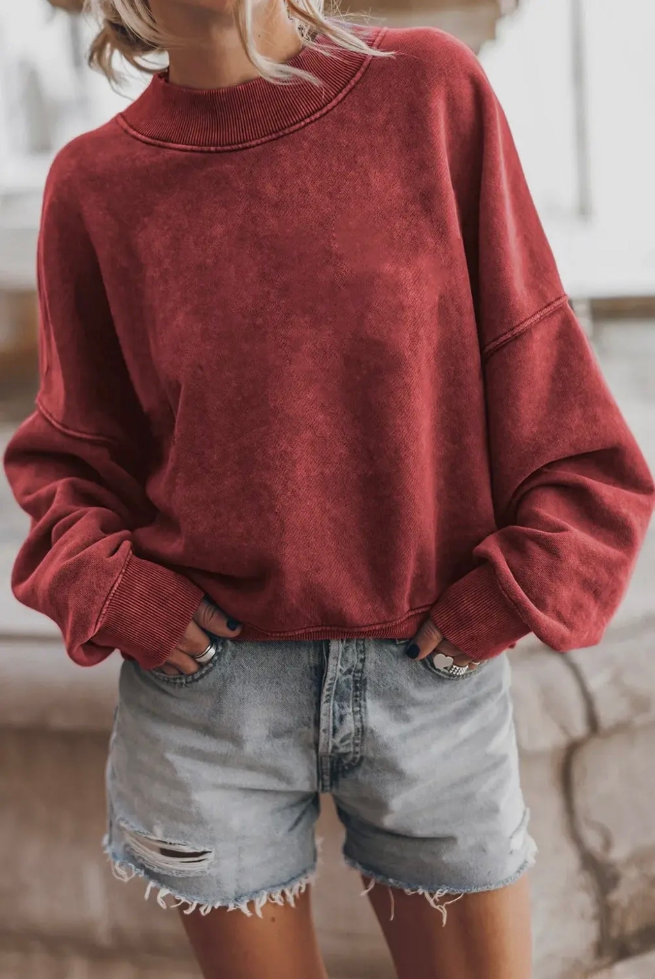 Dusty Terra Oversized Sweatshirt